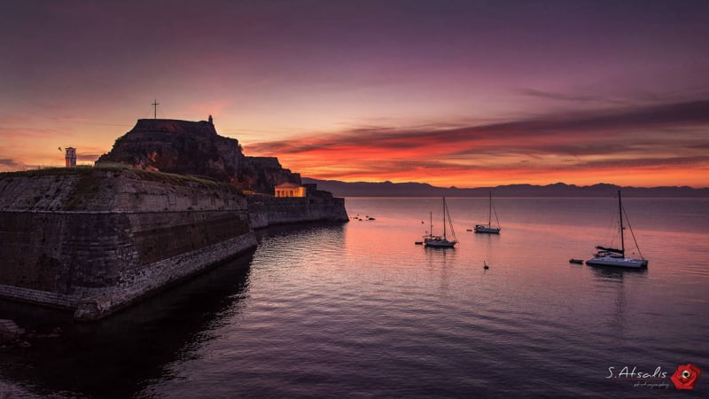 Corfu Landscape Picture